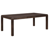 Contemporary Dark Brown 7pc Dining set