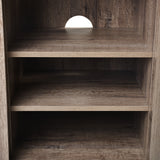 TV StandvBarn door modern &farmhousevwood entertainment center