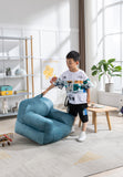 Kid's Bean Bag Chair Velvet Fabric Memory Sponge Stuffed