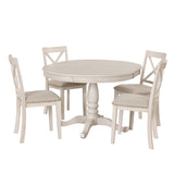 Modern Dining Table Set for 4,Round Table