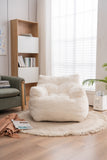 Soft Fabric Tufted Foam Bean Bag Chair