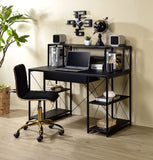 Black Compact Desk