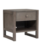 Queen 3-Piece Bedroom Set Platform Bed with Nightstand and Dresser