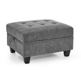 Grey U shape Modular Sectional Sofa