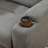 Power Lift Recliner Chair - USB Charge Port (Light Gray)