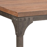 TV Stand in Weathered Oak