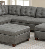 Antique Grey Modular Sectional 9pc Couch Set