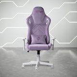 Purple Velvet Memory Foam Gaming Chair
