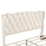 Queen 4-Piece Bedroom Set Upholstered Bed