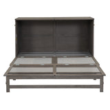 Queen Size Murphy Bed with Built-In Charging Station