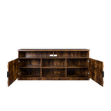 TV Stand, Modern Wood Universal Media Console Entertainment Center