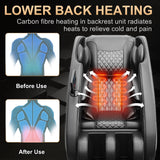 Massage Chair Bluetooth Connection and Speaker Recliner with Zero Gravity with Full Body Air Pressure
