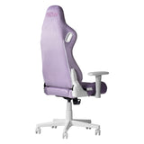 Purple Velvet Memory Foam Gaming Chair