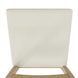 6-peice Dining Set with Turned Legs, Kitchen Table Set with Upholstered Dining Chairs