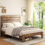 King Size, Wood Platform Bed Frame
