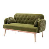 Green Velvet Sofa Loveseat