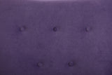 Lavender Purple high Back Rocking Chair