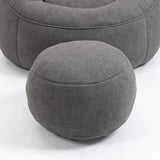 Bean Bag Sofa Chair With Footrest