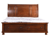 King Bed in Cherry finsh