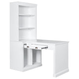 83" Tall Bookshelf with Writing Desk
