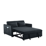 Convertible Sofa Bed, 3-in-1 Versatile Velvet Double Sofa