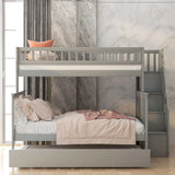 Twin over Full Bunk Bed with Trundle