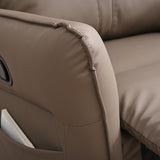 Brown Rocking Recliner Rocking Chair - 360 Degree Swivel
