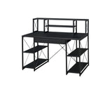 Black Compact Desk
