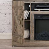 Farmhouse Classic Media TV Stand Antique Entertainment Console