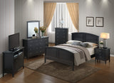 King Bed Frame, Black