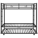 Twin over Twin Bunk Bed with Trundle