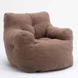 Soft Fabric Tufted Foam Bean Bag Chair