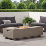 RECTANGLE FIRE TABLE TANK OUTSIDE