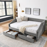 Queen Size Daybed with Two Drawers