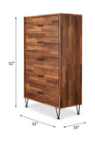 Walnut colored Dresser
