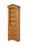 Bookcase in Rustic Oak
