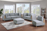Grey Ottoman