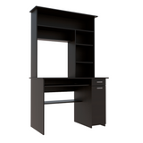 Compu 180 Hutch Desk, Multiple Shelves, Keyboard Tray, CPU panel