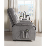 Gray Recliner lift chair w/Power Lift & Massage