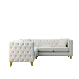 Velvet Corner Sofa Covers, L-Shaped Sectional Couch