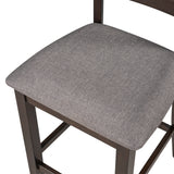 5-Piece Wooden Counter Height Dining Set