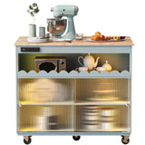 Kitchen Island with Drop Leaf