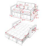 Pull Out Sleep Sofa Bed 2 Seater Loveseat