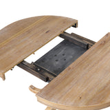 Modern Dining Table Set for 4, Round Table