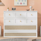 Queen Murphy Bed with Large Drawers,White