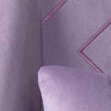 Purple Velvet Memory Foam Gaming Chair