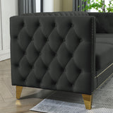 Velvet Corner Sofa Covers, L-Shaped Sectional Couch