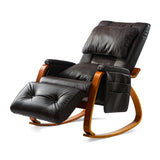 Comfortable Massaging Rocking Chair Brown