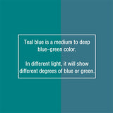 62" TV Stand, Buffet Sideboard Cabinet, Teal Blue