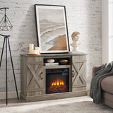 Farmhouse Classic Media TV Stand Antique Entertainment Console